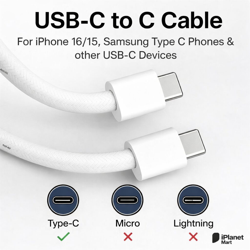 Apple USB C to C Cable - Original 100% in Pakistan - Image 7